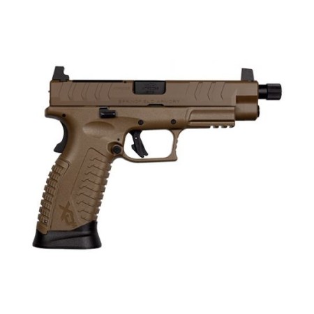 Springfield XDM Elite OSP 9mm Pistol 4.5" Threaded Barrel, FDE - XDMET9459FHCOSP