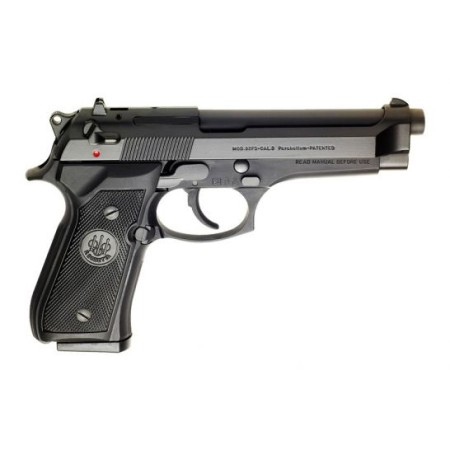 Beretta 92FS 9mm 15rd 4.9" Pistol, Black - J92F300M