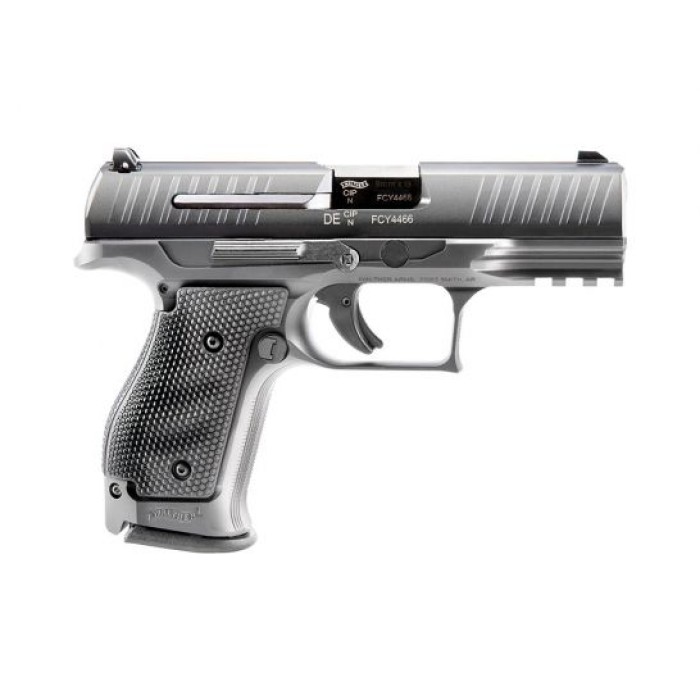 Walther PPQ Q4 Match 9mm 15rd 4" Pistol, Steel Frame - 2830019