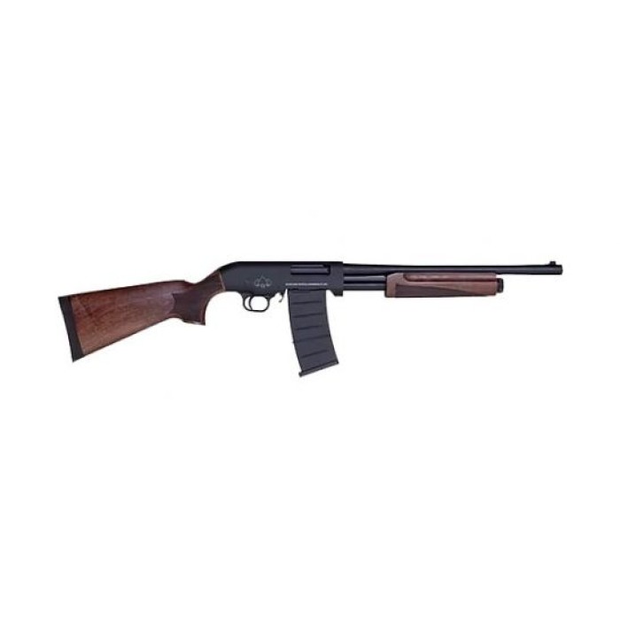 Black Aces Tactical Pro Series M 12ga 18.5" Pump Shotgun, Walnut - BATP18W