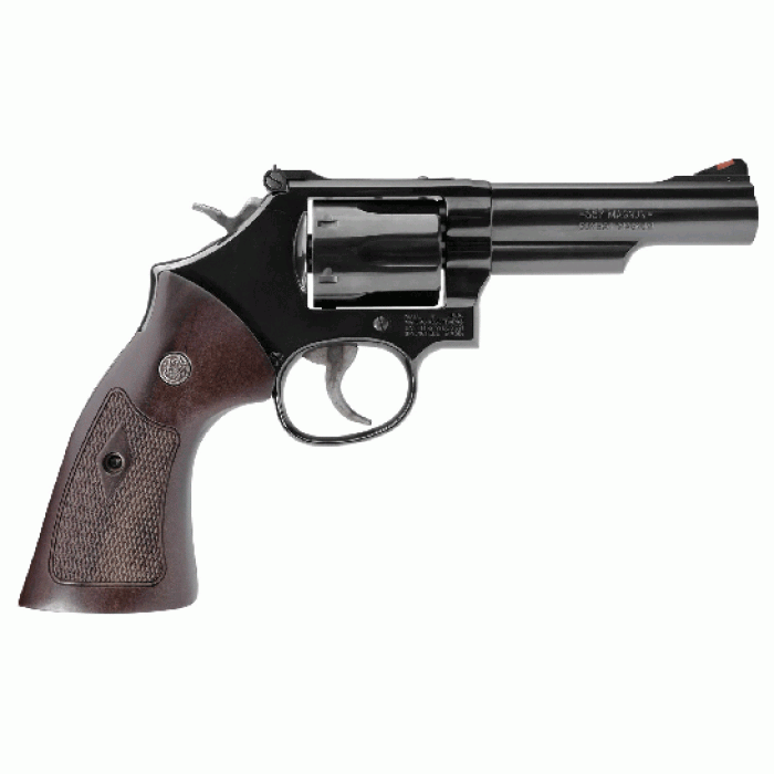 Smith & Wesson 12040 19 Classic 357 Mag 6rd 4.25" Blued Blued Carbon Steel Custom Wood Grip