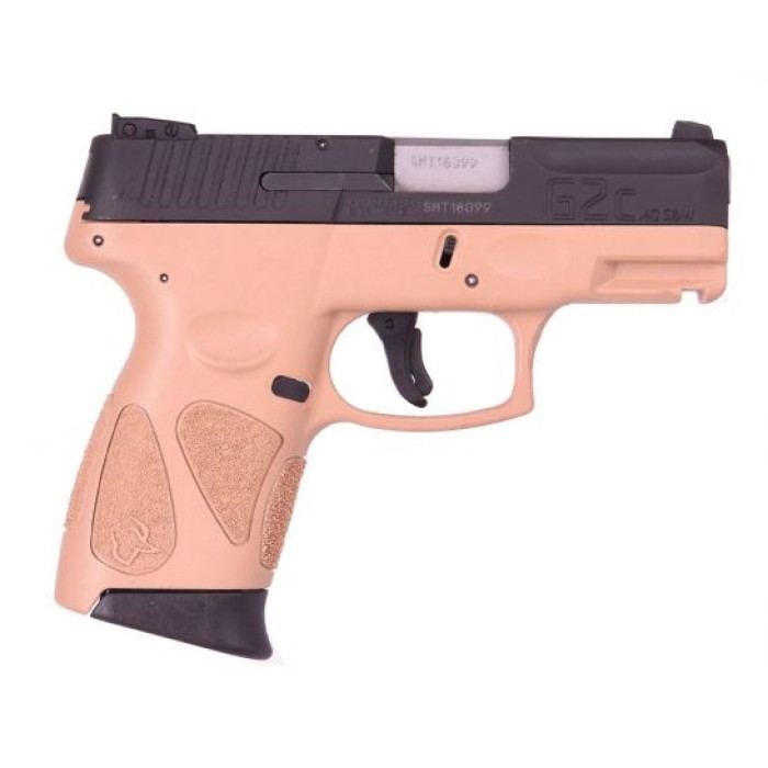 Taurus G2C 10rd 3.2" 40 S&W Pistol, FDE - 1-G2C4031-10T