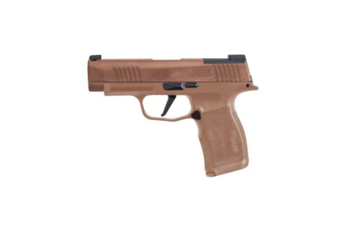 Sig Sauer P365XL 9mm 3.7" NRA Edition Pistol, Coyote Tan w/ Night Sights - 365-9-COYXR3-NRA19