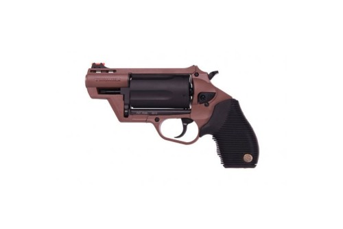 Taurus Judge Public Defender 5rd 2" 410 Bore / 45 Colt Revolver, Brown/Black- 2-441021B