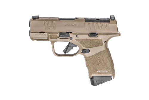 Springfield Hellcat OSP 11/13rd 3" 9mm Pistol, FDE - HC9319FOSP