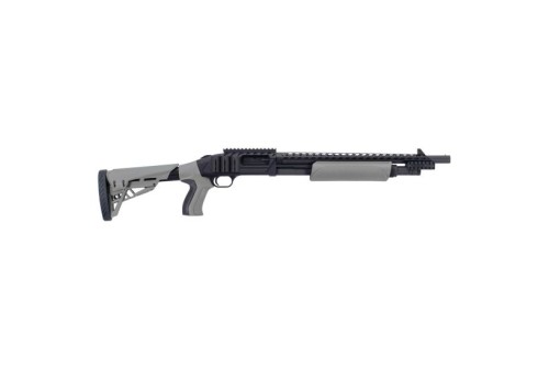 Mossberg ATI Tactical 18.5" 5rd 12ga Pump Shotgun, Grey/Black - 50431