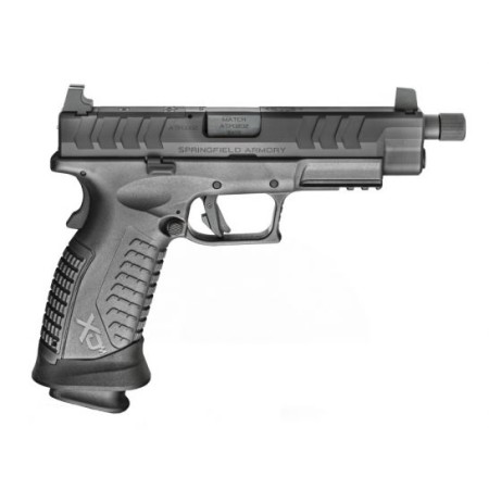 Springfield Pistol XDM Elite OSP 4.5" 22rd 9mm Pistol w/ Threaded Barrel, Black - XDMET9459BHCOSP