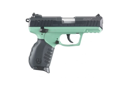 Ruger SR22 3.5" 10rd 22lr Pistol, Turquoise Cerakote - 3625