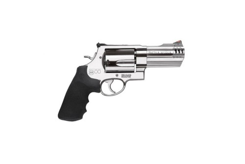 Smith & Wesson Model 500 4" 5rd 500 S&W Magnum Revolver, Stainless Steel - 163504