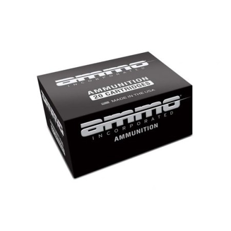 Ammo, Inc. 5.56x45mm NATO 62 Grain SS109 Penetrator Steel Core FMJ Brass Centerfire Rifle Ammo, 20 Round, Box, 556062SS109-A20