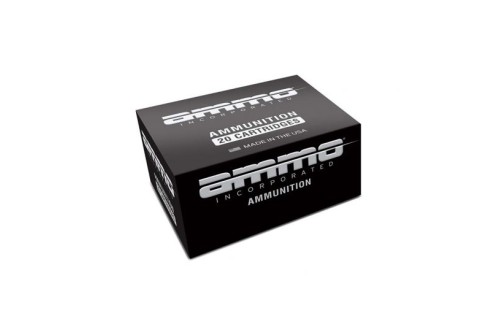 Ammo, Inc. 5.56x45mm NATO 62 Grain SS109 Penetrator Steel Core FMJ Brass Centerfire Rifle Ammo, 20 Round, Box, 556062SS109-A20