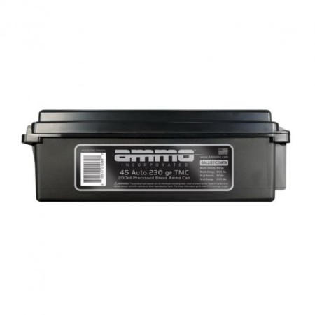 Ammo Inc .45 Auto 230 gr TMC Ammo, 200/Can - 45230TMC-RB200