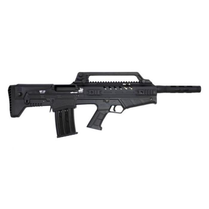 LKCI B100 18.5" 6rd 12ga Bullpup Shotgun, Black - LKCI-B100