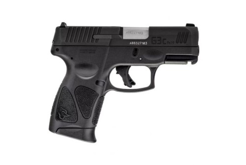 Taurus G3C Compact 9mm Pistol, Blk - 1-G3C931-10