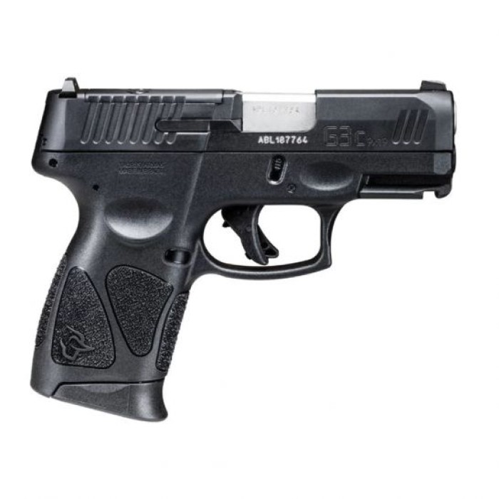 Taurus G3C TORO Compact 9mm Pistol 12 Rd, Blk - 1-G3CP931