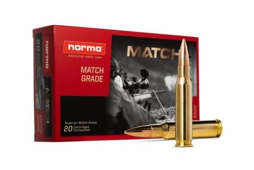 Norma Ammo .308 Win. 175gr MATCH 20RD