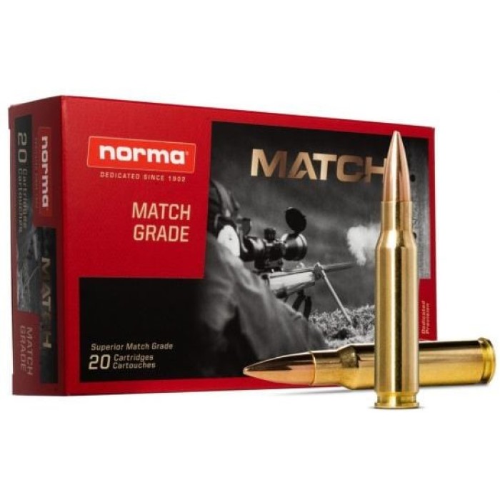 Norma Ammo .308 Win. 175gr MATCH 20RD