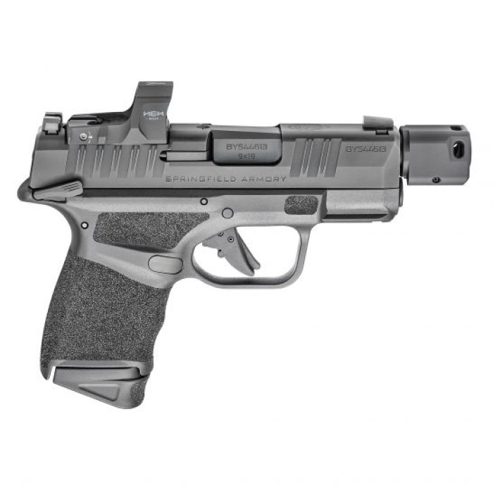 Springfield Armory Hellcat RDP Micro-Compact 9mm Pistol MS, Blk - HC9389BTOSPWASPMS