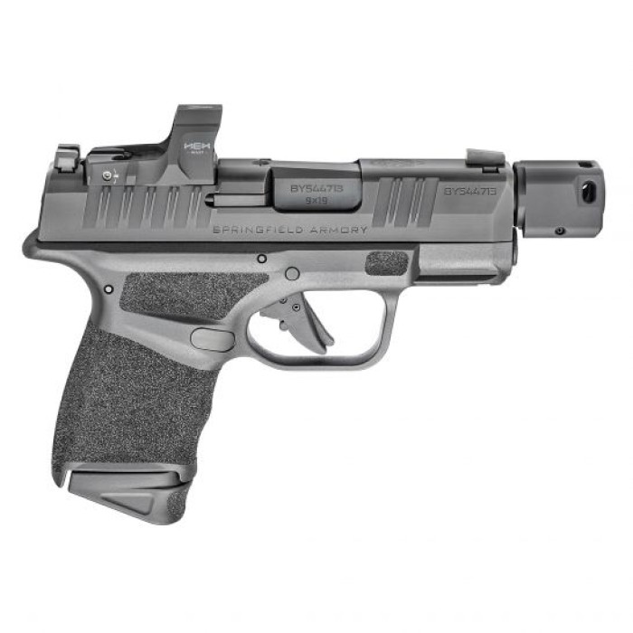 Springfield Armory Hellcat RDP MC 9mm Pistol, Black - HC9389BTOSPWASP