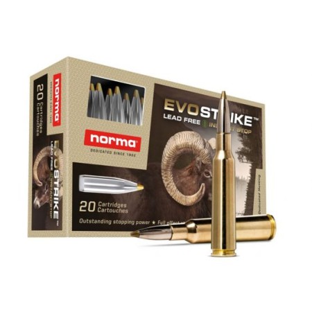 Norma EVOStrike 93gr 6.5 Creedmoor Ammo, 20rds - 20166482