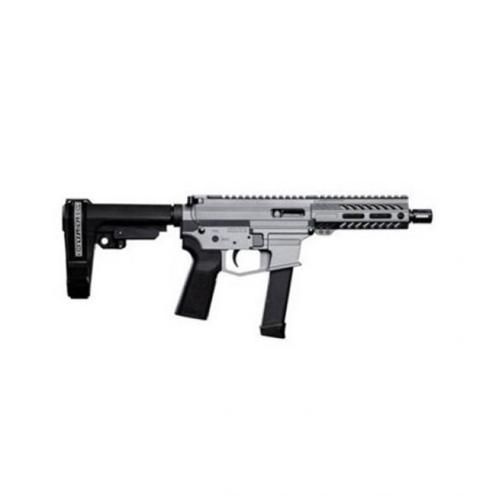 Angstadt Arms UDP-9 9mm AR-15 Pistol w/SBA3 Brace, Tactical Gray Cerakote - AAUDP09BG6