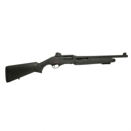 Black Aces Tactical Pro Series X 12 Ga Shotgun Pump 18.5", Blk - BATPSXPBW