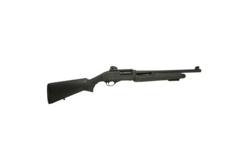 Black Aces Tactical Pro Series X 12 Ga Shotgun Pump 18.5", Blk - BATPSXPBW