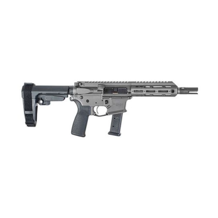 Christensen Arms CA9mm AR Pistol w/ SBA3 7.5" Tungsten - 801-11006-02