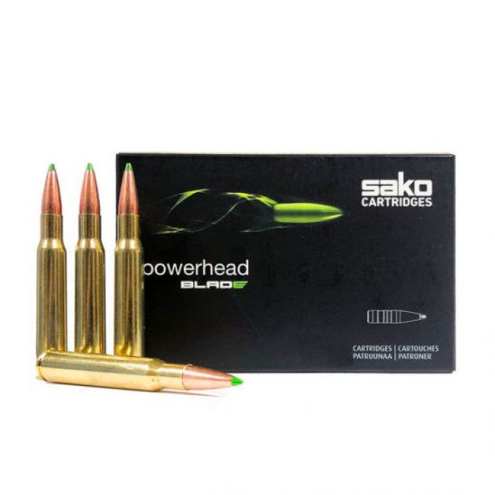 Sako Powerhead Blade 170gr .30-06 Springfield Lead-Free Ammo, 10rds - C631657ASA10X