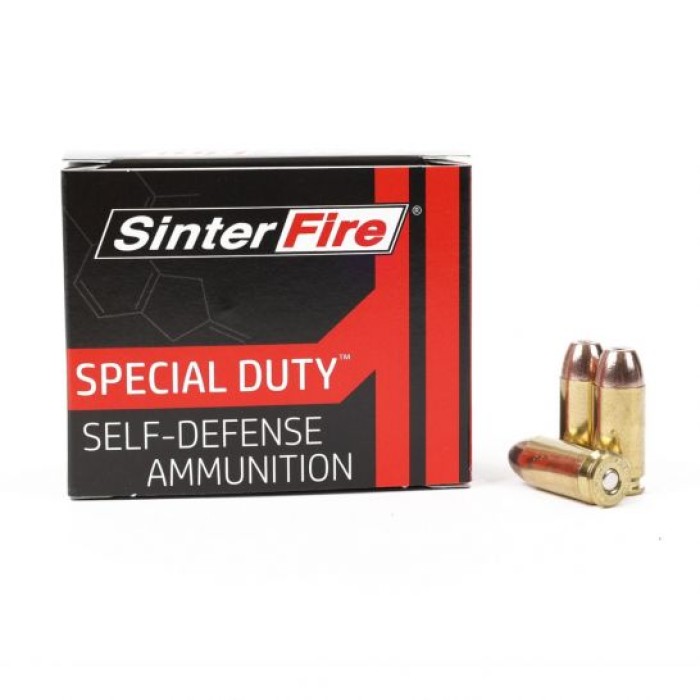 SinterFire Special Duty Brass .40 SW 125-Grain 20-Rounds HP