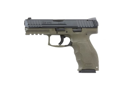 HK VP9 9mm Pistol 10rd OD Green NS- 81000236