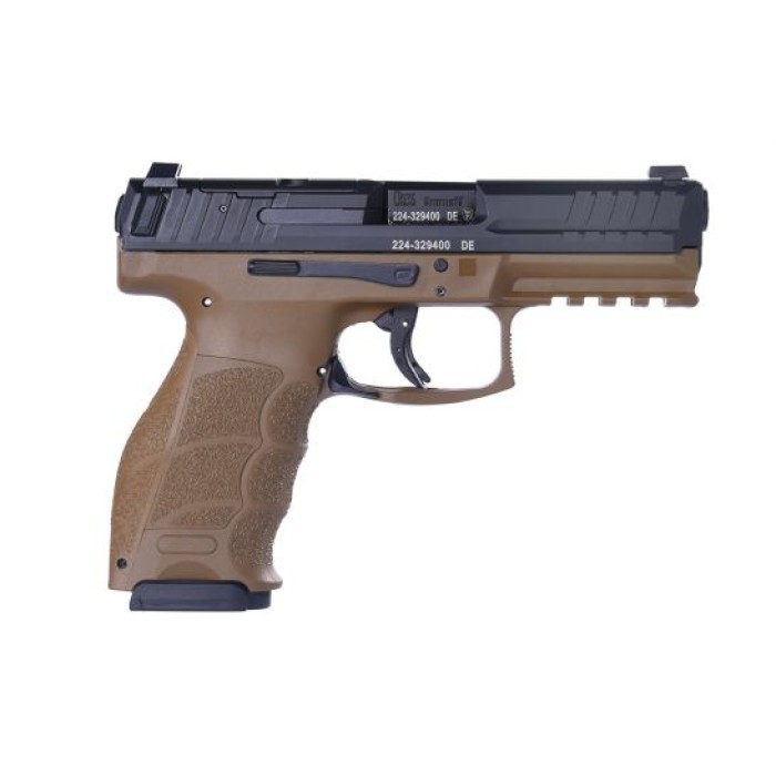 HK VP9 9mm Pistol 17rd 4.1" FS OR FDE  - 81000607