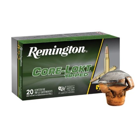 Remington Core-Lokt Tipped 150gr. 300 WSM Ammo, 20rds - 29043