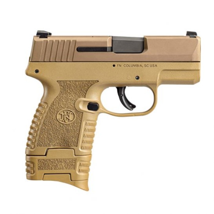 FN 503 3.1" 8rd 9mm Pistol, FDE - 66-100098-9