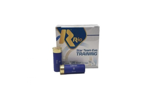 Rio Ammunition Star Team Training 28 Light Shotshells 12 GA 8-Shot 25-Rounds 2 3/4"