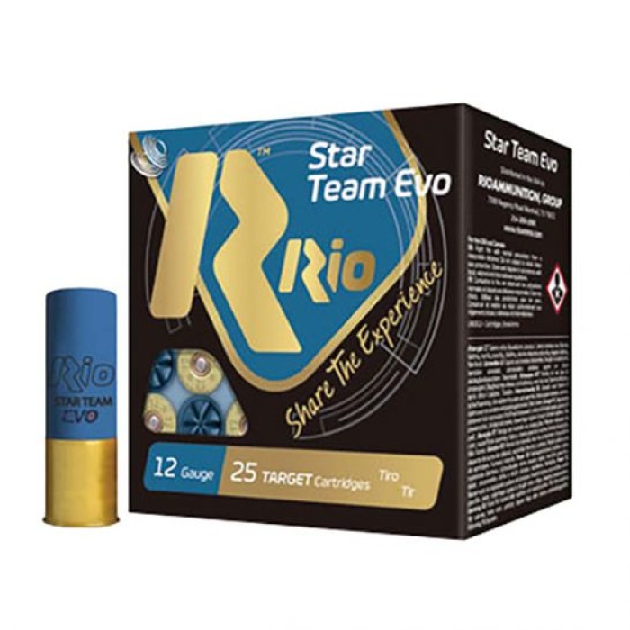 RIO Star Team Target 24 Light  2-3/4"  #7.5 7/8oz 12ga Ammo, 25rds - STT24LT75