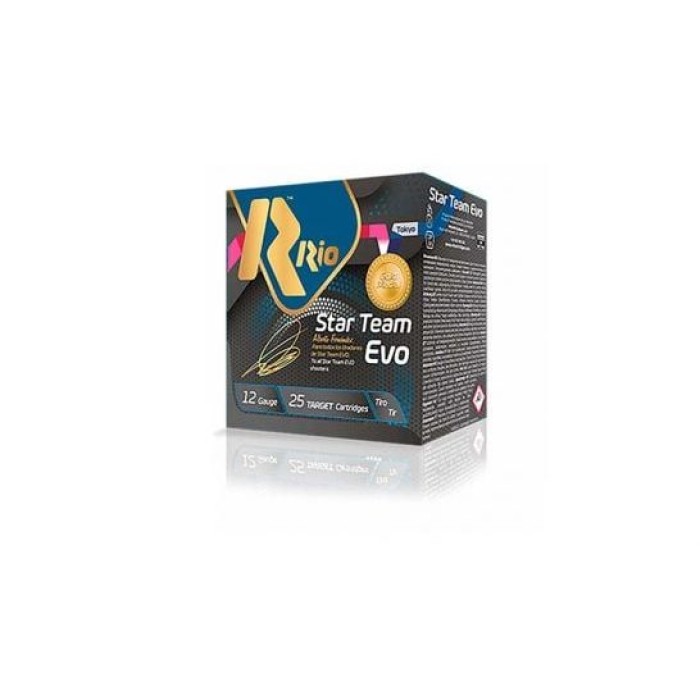 RIO Ammunition Star Team 28 Low Recoil 12ga 2-3/4in 1135fps 1oz Size 8, 25ct, ST28LR8