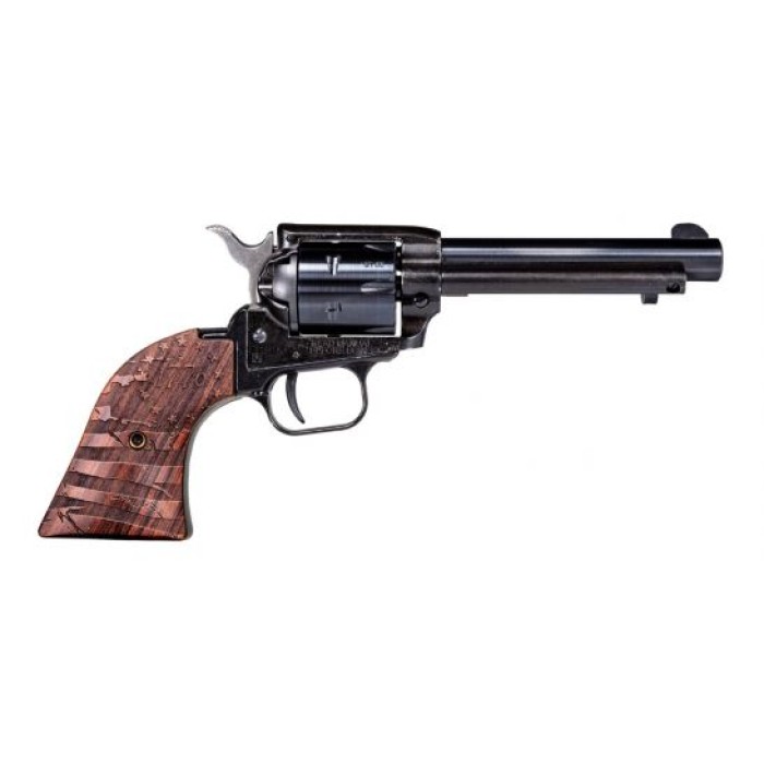 Heritage Rough Rider 6.5" .22 LR Revolver, 1776 Flag - RR22B6WBRN35