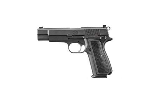 FN High Power 4.7" 10rd 9mm Pistol, Black - 66-101115