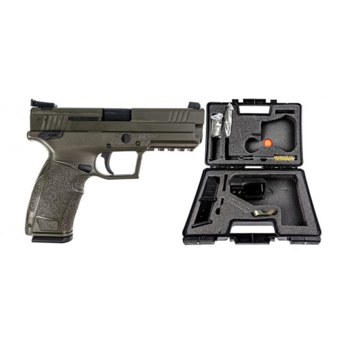 SDS Zigana PX9 G2 9mm Pistol With Holster, OD Green - PX9G2ODG