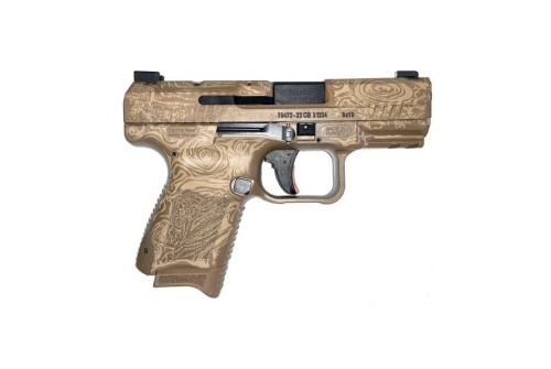 Canik TP9 Elite SC 9mm Pistol 3.6" 15rd, Damascus Tan - HG5610DT-N