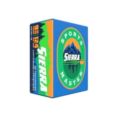 Sierra Sports Master 9mm Ammo 124 Grain JHP, 20rds - A8124--19