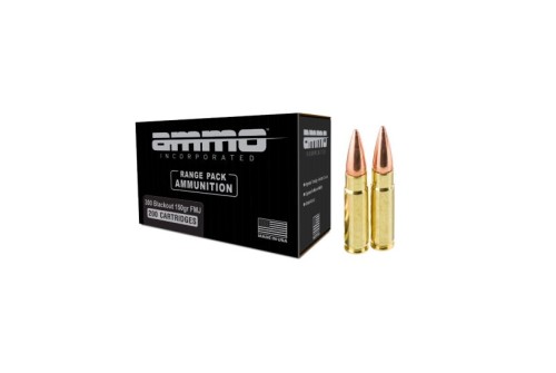 Ammo Inc Range Pack .300 Blackout Ammo 150gr FMJ, 200rds - 300B150FMJ-A200