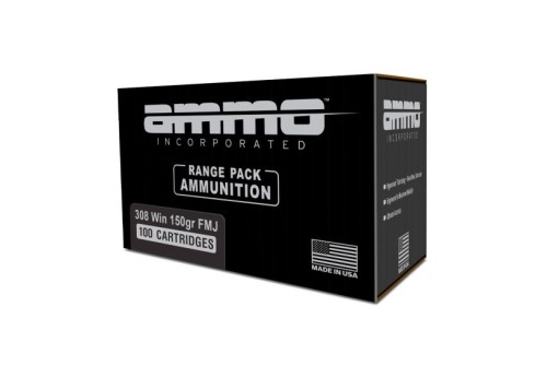 Ammo Inc Signature .308 Win Ammo 150 Grain FMJ, 100rds - 308150FMJ-A100