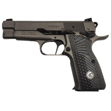 Eaa Mcp35 PI Match, 9Mm, 3.88" Barrel, Drift Adjustable Sights, Magazine Safety, Tungsten Cerakote, 15-Rd 390442