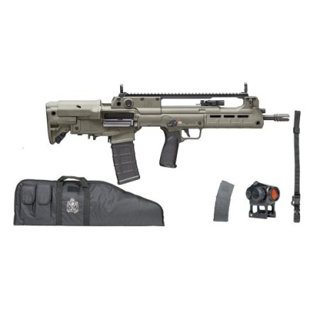 Springfield Armory Hellion Gear Up Package 5.56mm NATO 16in OD Green Semi Automatic Modern Sporting Rifle - 30+1 Rounds