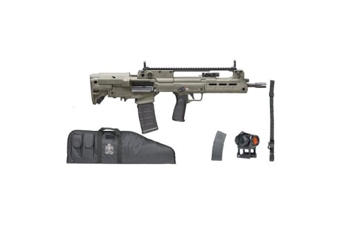 Springfield Armory Hellion Gear Up Package 5.56mm NATO 16in OD Green Semi Automatic Modern Sporting Rifle - 30+1 Rounds