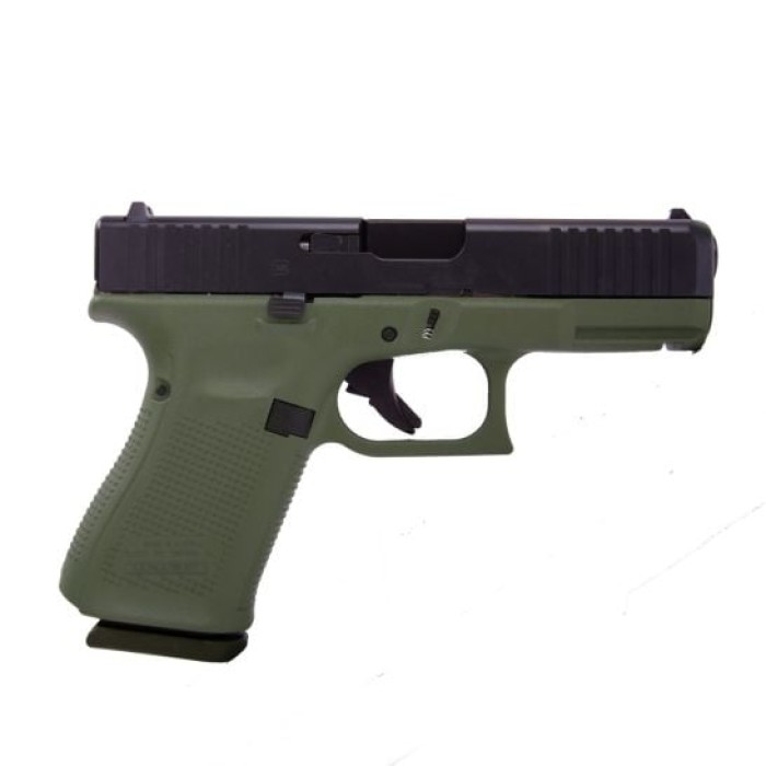 GLOCK 19 GEN 5 BATTLEFIELD GREEN 3-15RD MAGS