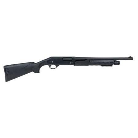 Ermox Defense X Pro B 12 Gauge Pump Shotgun with 18.5 Inch Barrel and Black Synthetic Stock