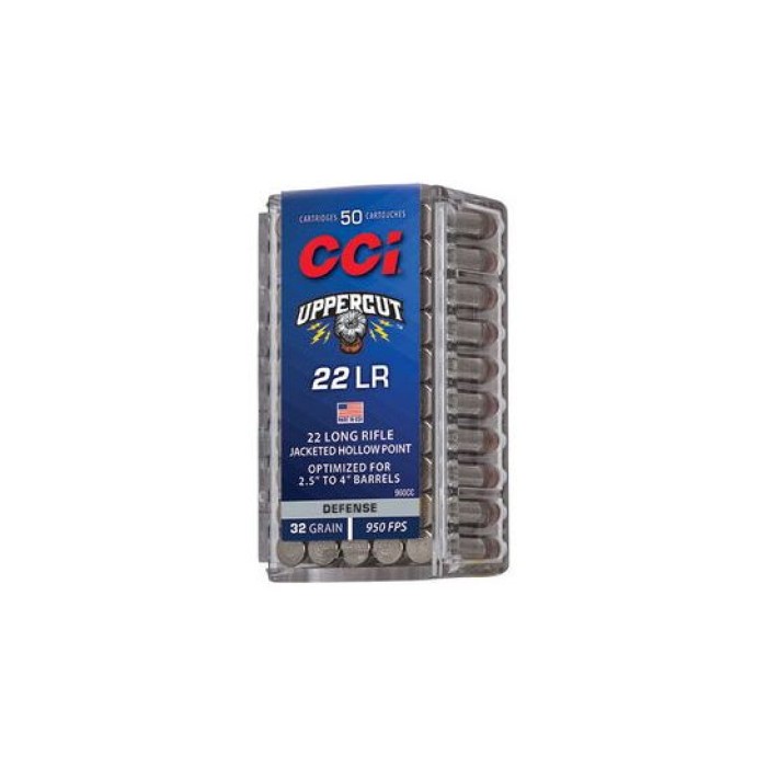 CCI Uppercut Defense .22LR 32 Grain JHP  - 960CC